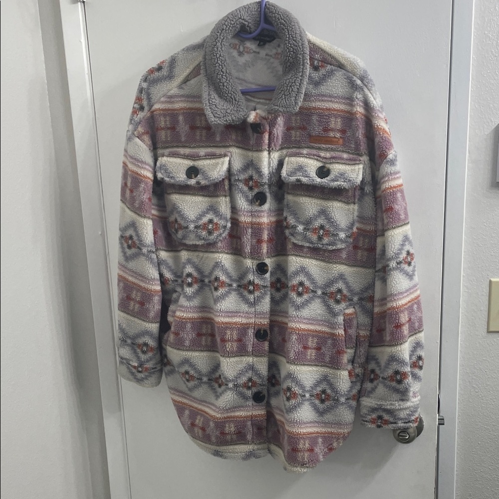 Simply Southern Multicolor Patterned Jacket
